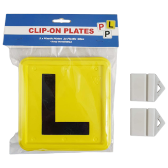*CAR PLATES  W/CLIPS QLD L