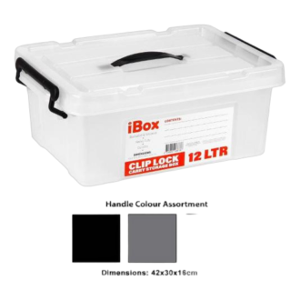 Clip Lock Lid Box 12Ltr