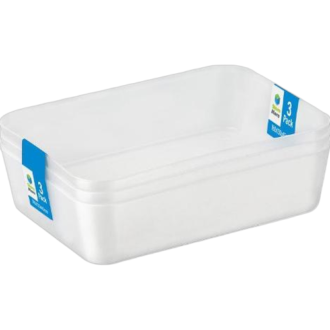 Drawer Organiser 3PK 18x13x4cm