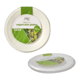 1 SUGARCANE PLATES 155MM