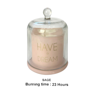 *GLASS CANDLE D8.8xH9cm caramel maple brioche 200G