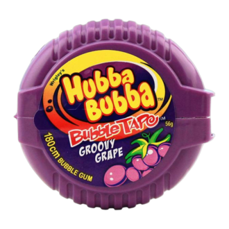 Hubba Bubba Bubble Tape Groovy Grape 180cm