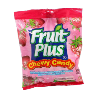 Fruit Plus Chewy Candy Strawberry 150g
