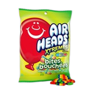 AIRHEADS BITES XTREME RAINBOW BERRY PEG BAG 170G